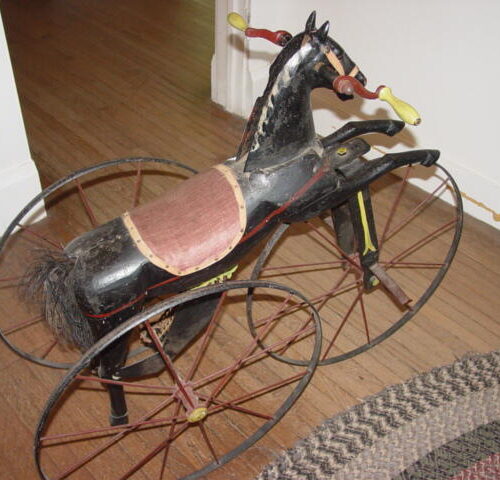 1860s Child's Velocipede (tricycle)