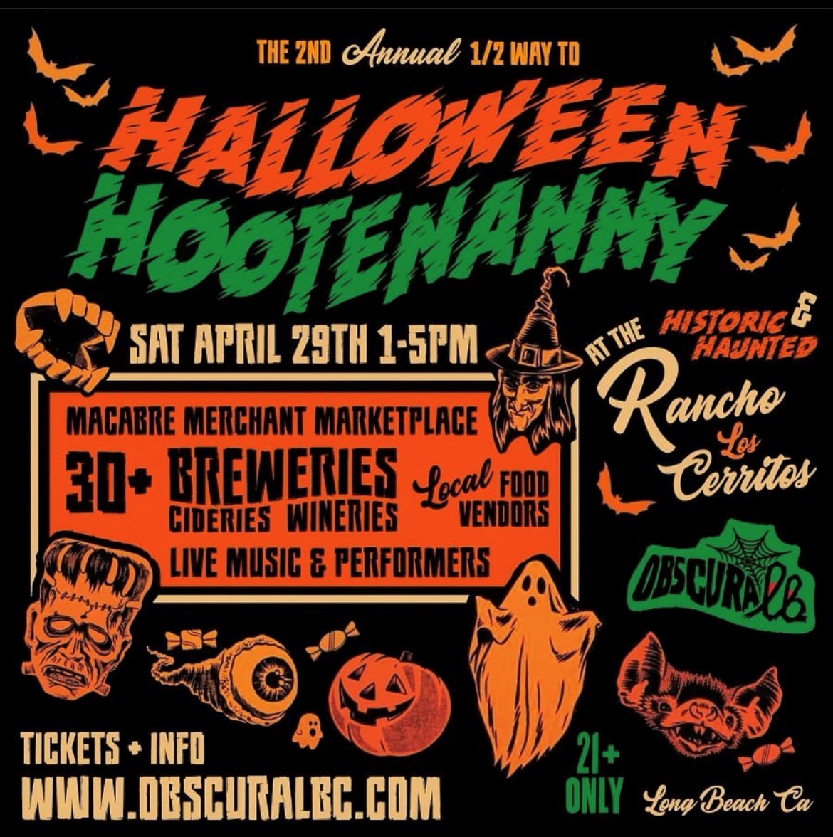 Halfway to Halloween Hootenanny Rancho Los Cerritos Historic Site