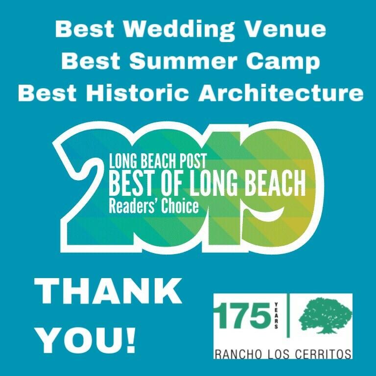 RLC takes home three LB Post Best of LB 2019 Awards in: Best Wedding Venue, Best Summer Camp, and Best Historic Architecture.