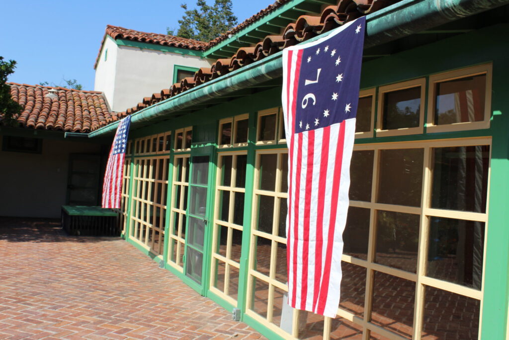 RLC decorated for July 4th
