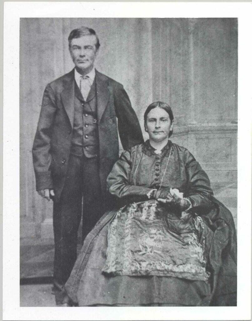 FPF Temple with his wife Antonia Margarita Workman de Temple.