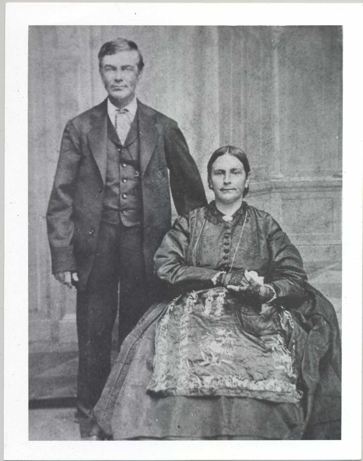 FPF Temple with his wife Antonia Margarita Workman de Temple.