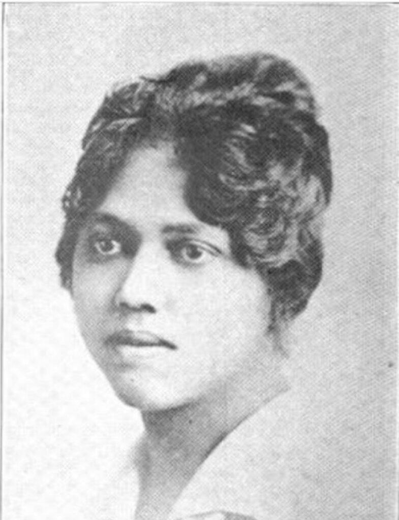 A portrait photograph of Ruth Janetta Temple